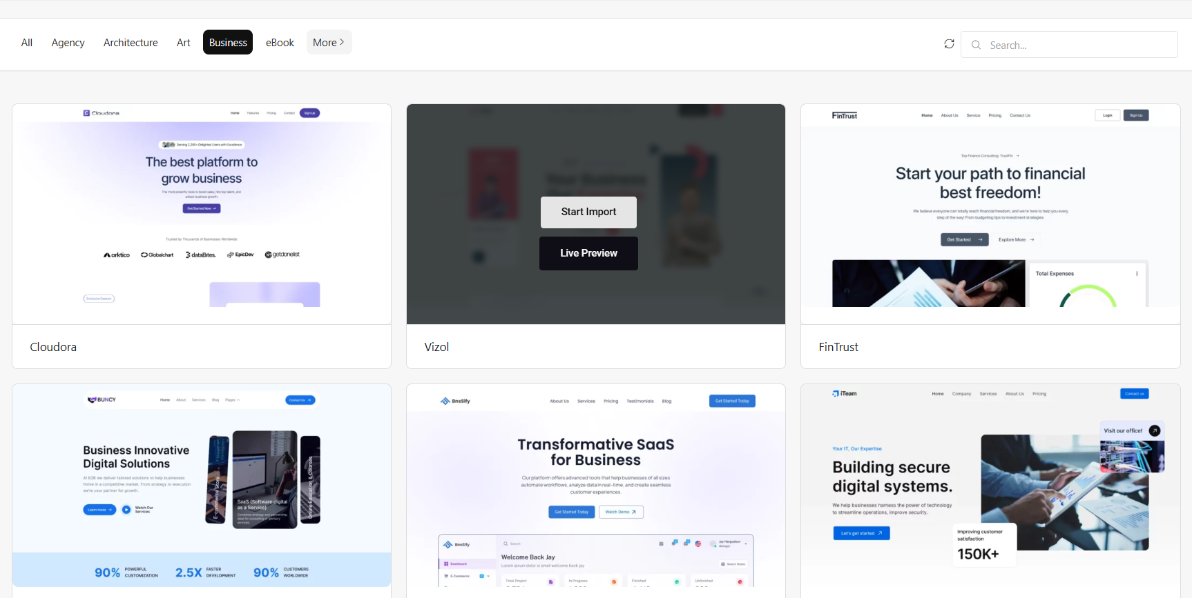 Import Template Import Template