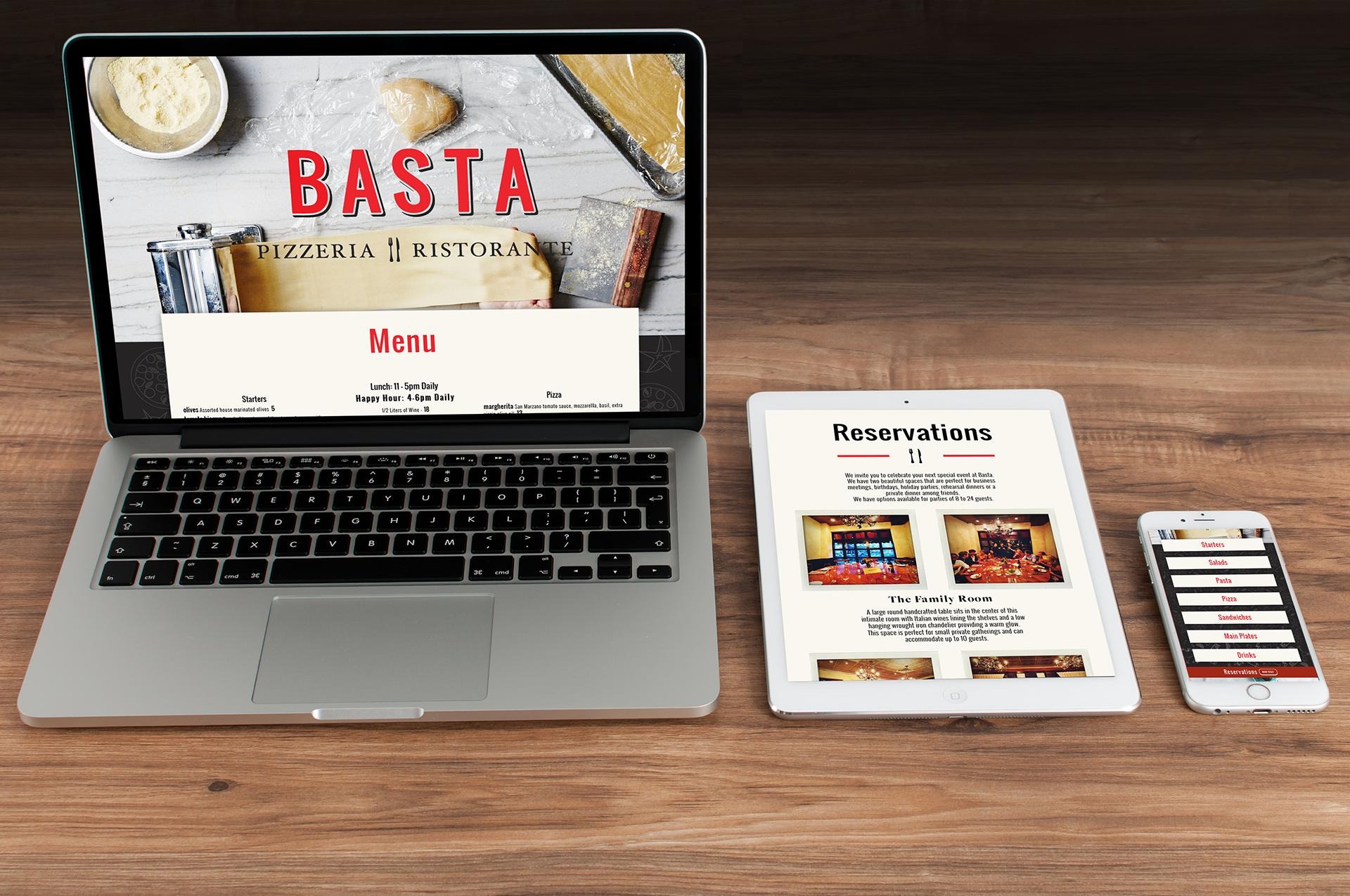 Modern Restaurant Website Layout Showcase Modern Restaurant Website Layout Showcase