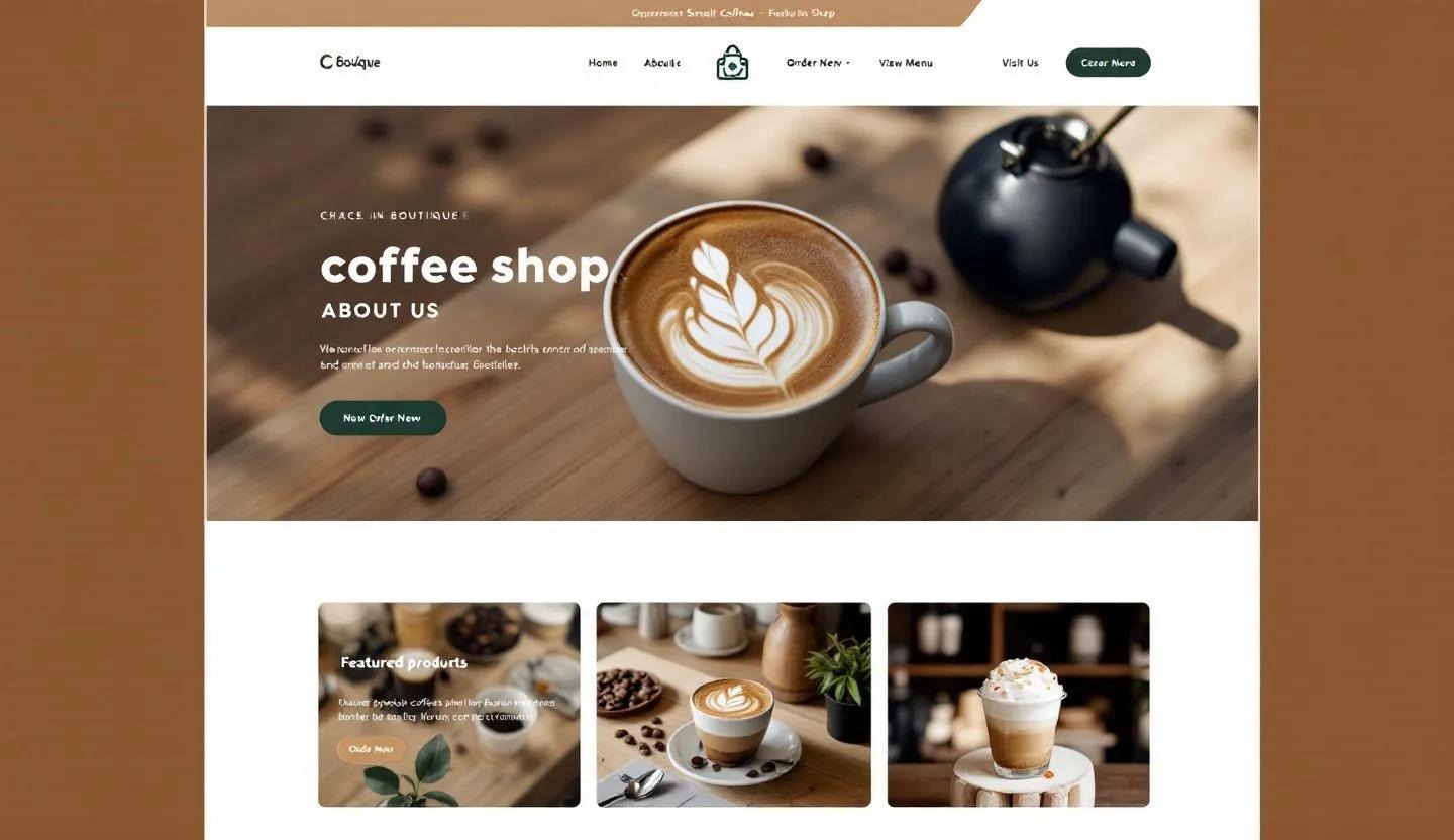Restaurant Homepage Conversion Design