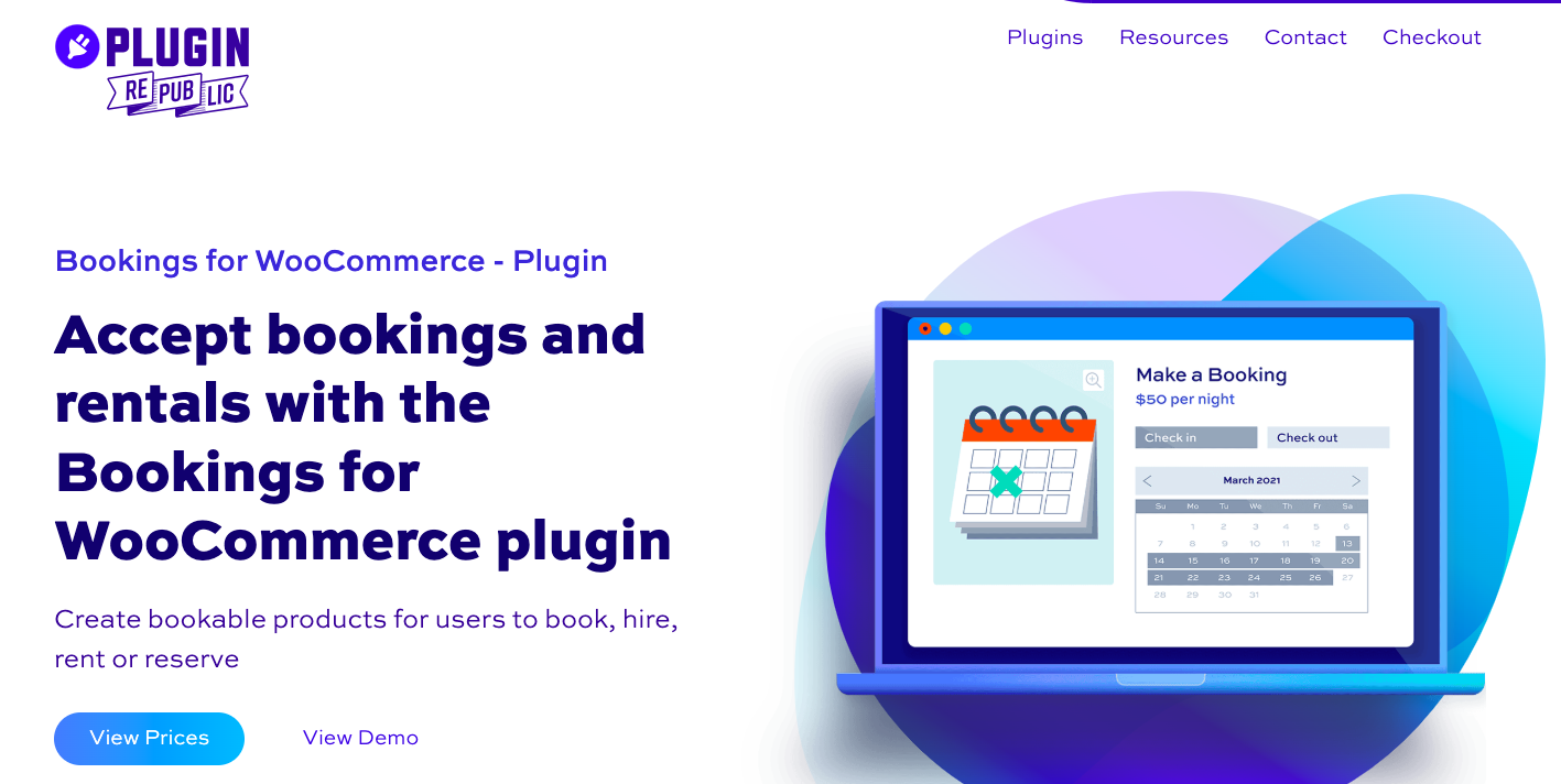Bookings for WooCommerce